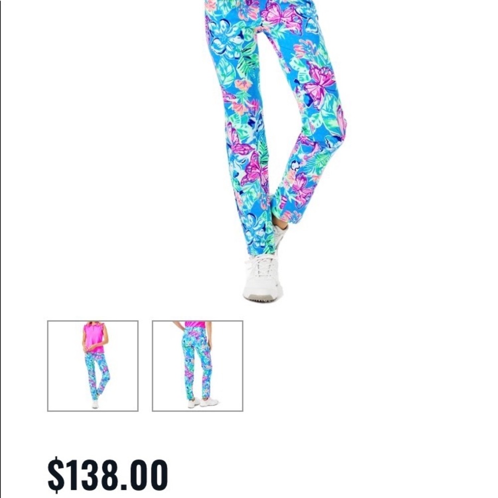 NWT Lilly Pulitzer size 0 Corso Pant multi color